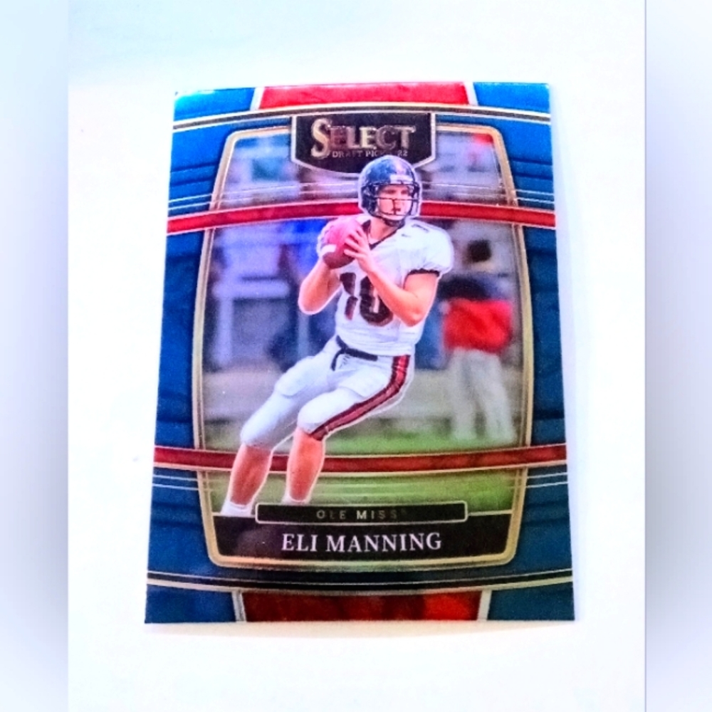 Eli Manning 2022 Panini Select Draft Picks #91
